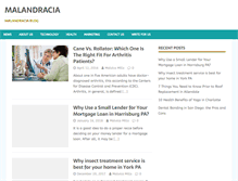 Tablet Screenshot of malandracia.com